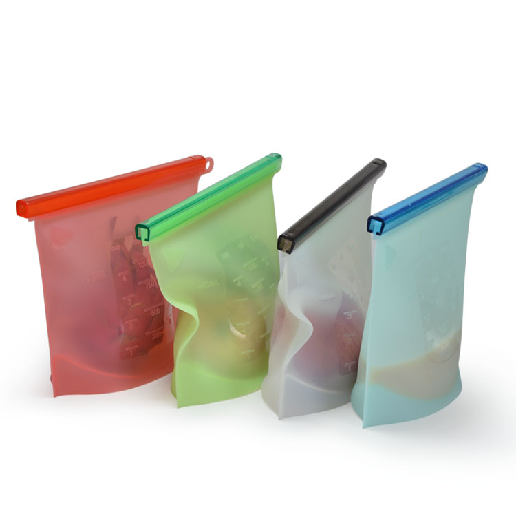 Reusable Silicone Food Bags Silicone Storage Bag Wholesale