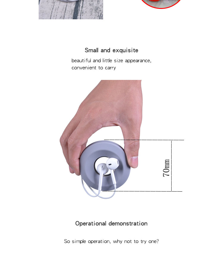 cableyoyo earphone cable winder