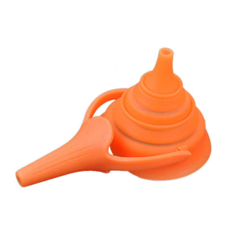 collapsible silicone funnel