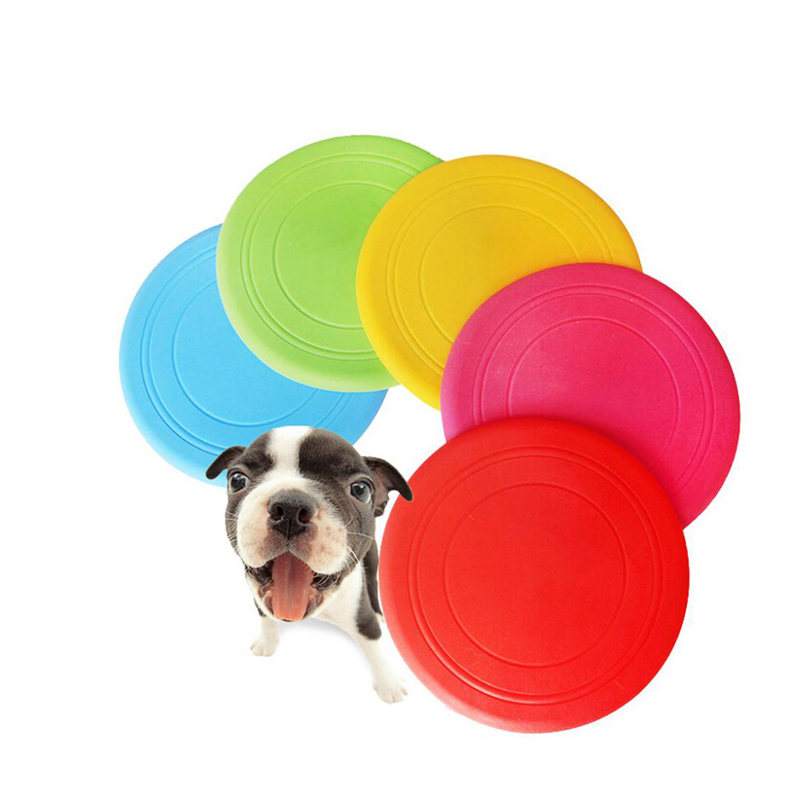 silicone dog frisbee
