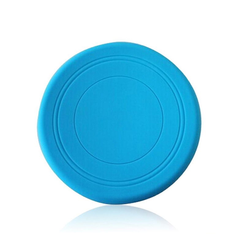 silicone dog frisbee