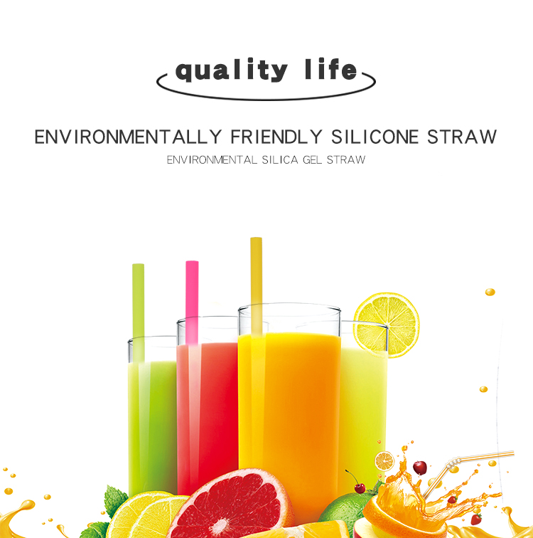 reusable silicone straws