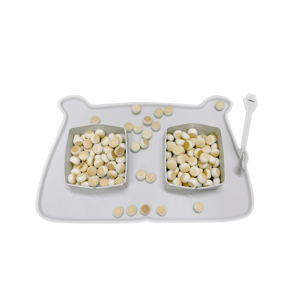 Foldable Pets Feeding Bowl Pet double food bowl