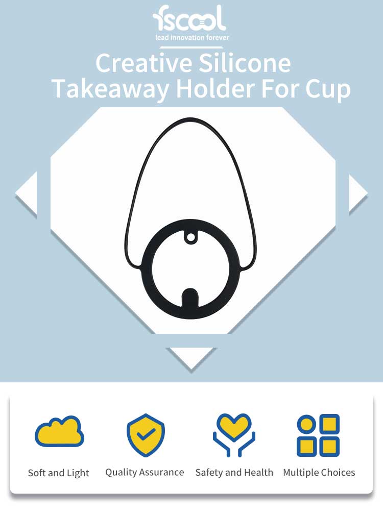 Silicone Cartoon Fashion Drinking Water Thermos Beverage Bottle Cup Strap(图1)