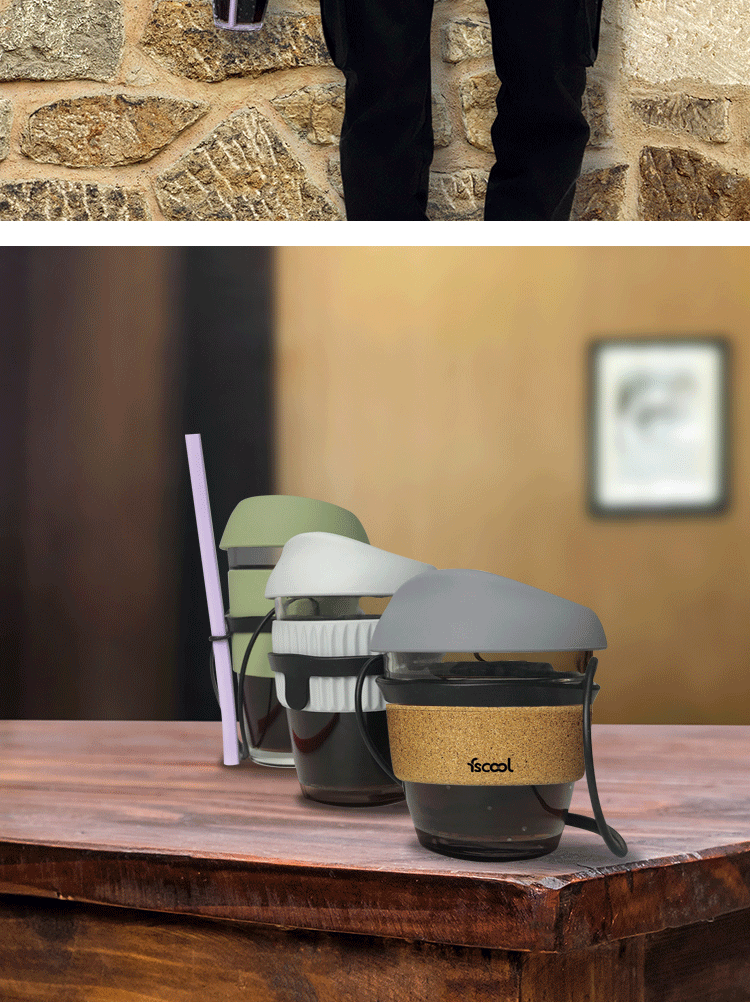 Silicone Cartoon Fashion Drinking Water Thermos Beverage Bottle Cup Strap(图8)