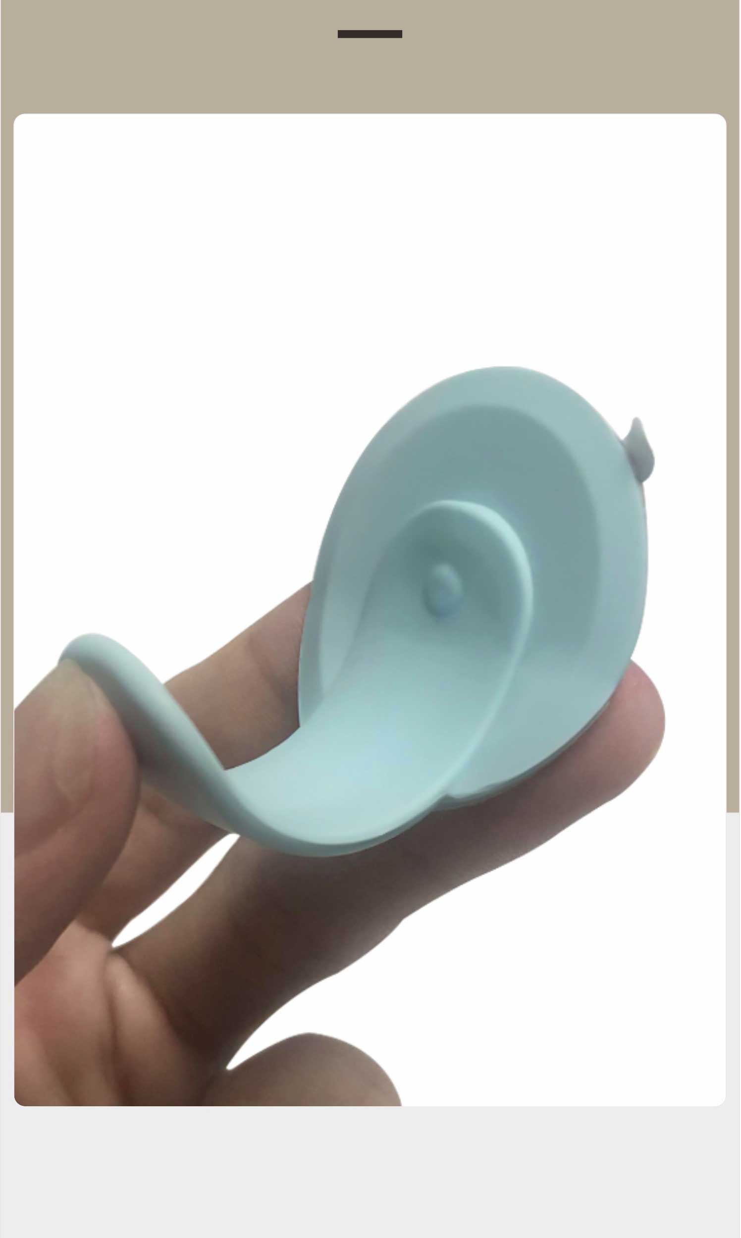 Mini Universal Silicone Car Air Vent Mobile Phone Holder Cute Lollipop Shape Car Stand(图5)