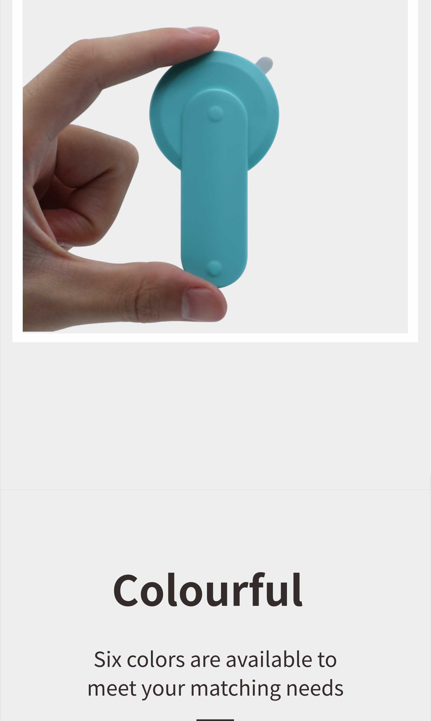 Mini Universal Silicone Car Air Vent Mobile Phone Holder Cute Lollipop Shape Car Stand(图10)