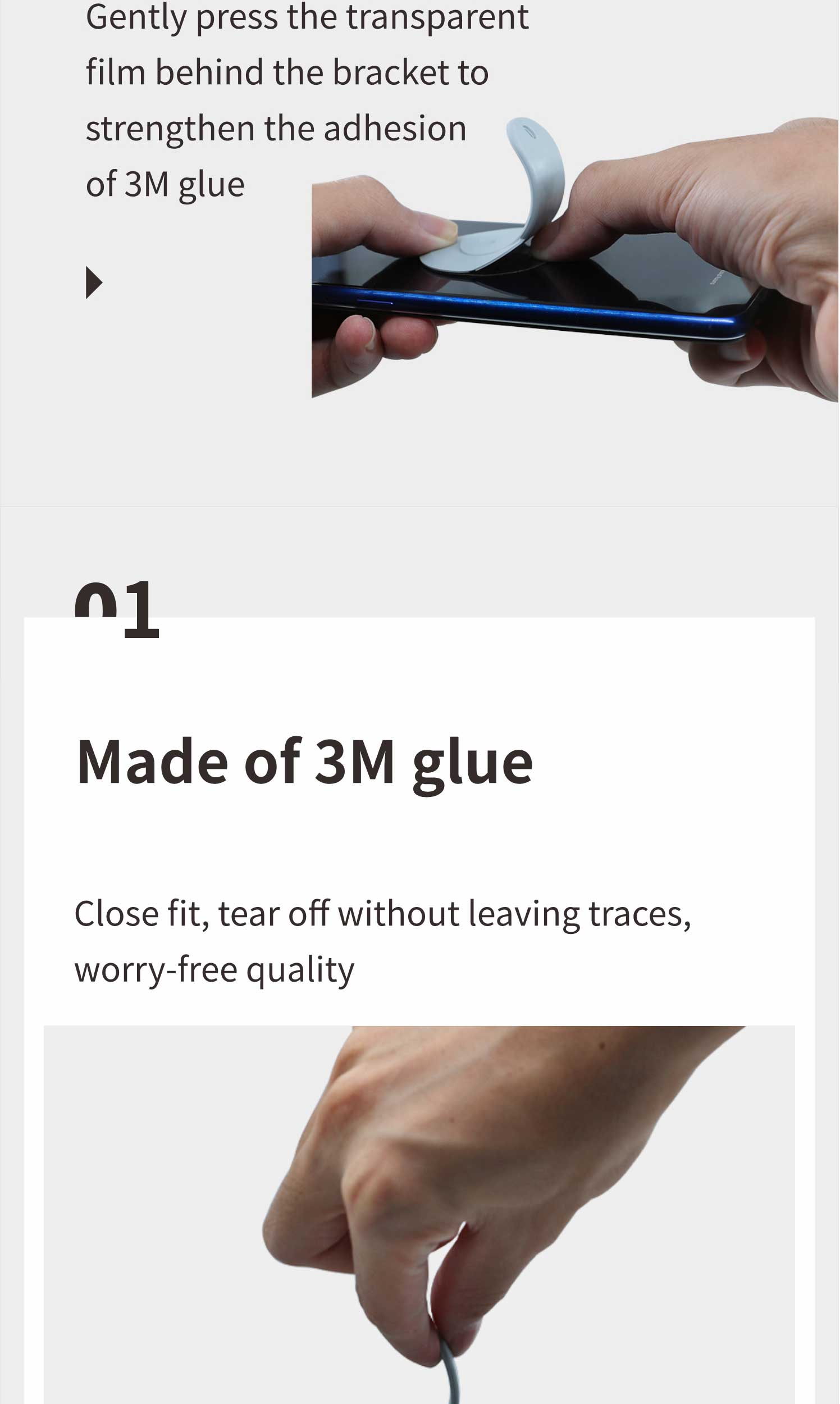 Mini Universal Silicone Car Air Vent Mobile Phone Holder Cute Lollipop Shape Car Stand(图8)