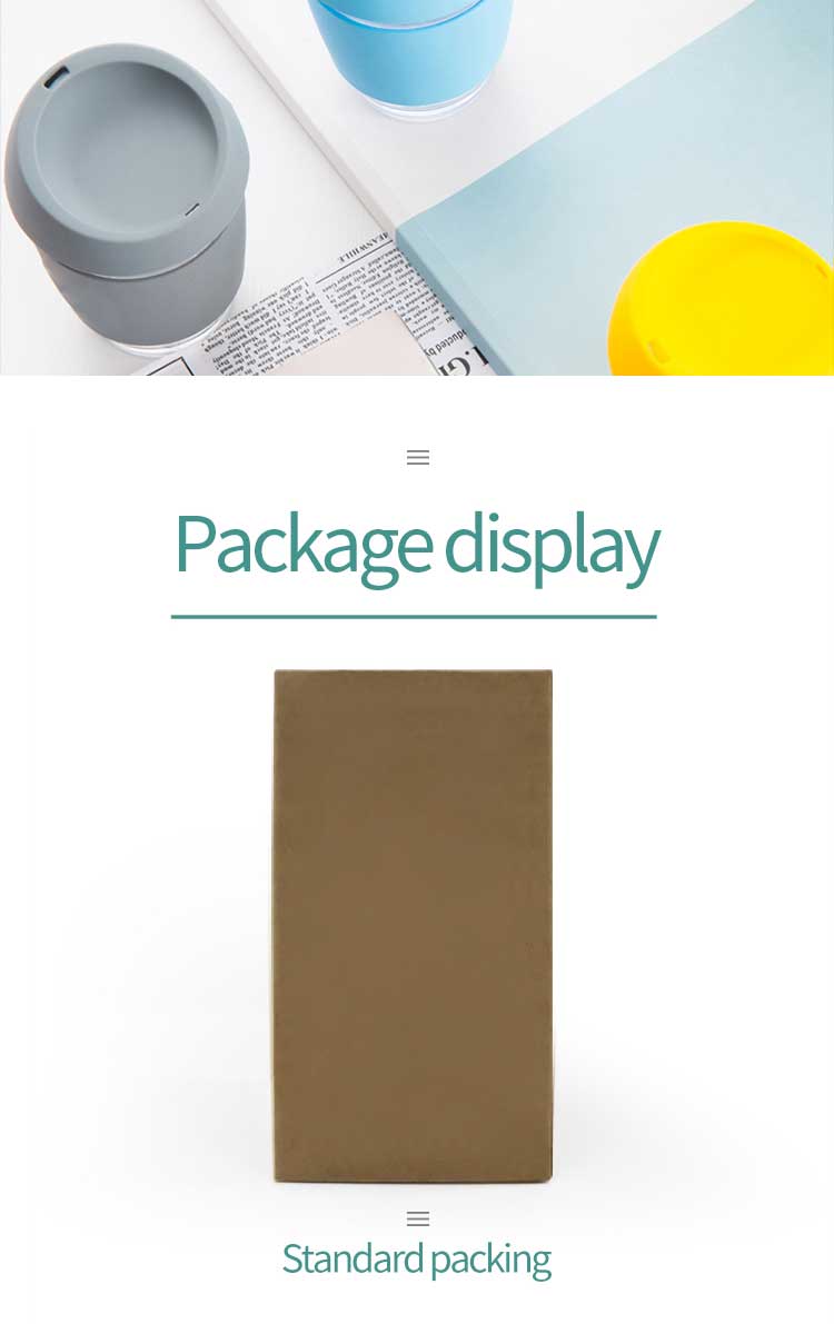 8oz Custom Logo Reusable Coffee Cup With Silicone Lid and Sleeve(图11)