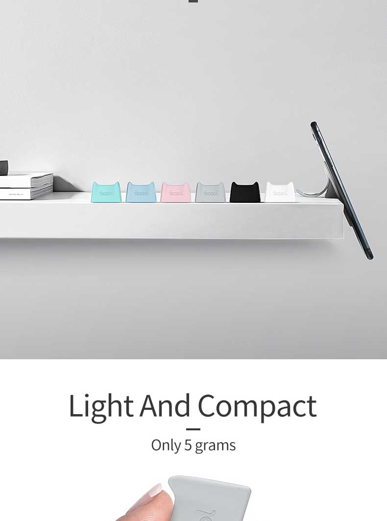 Phone Stand Base Mini Car Air Vent Mount Silicone Stand Base Wholesale(图4)