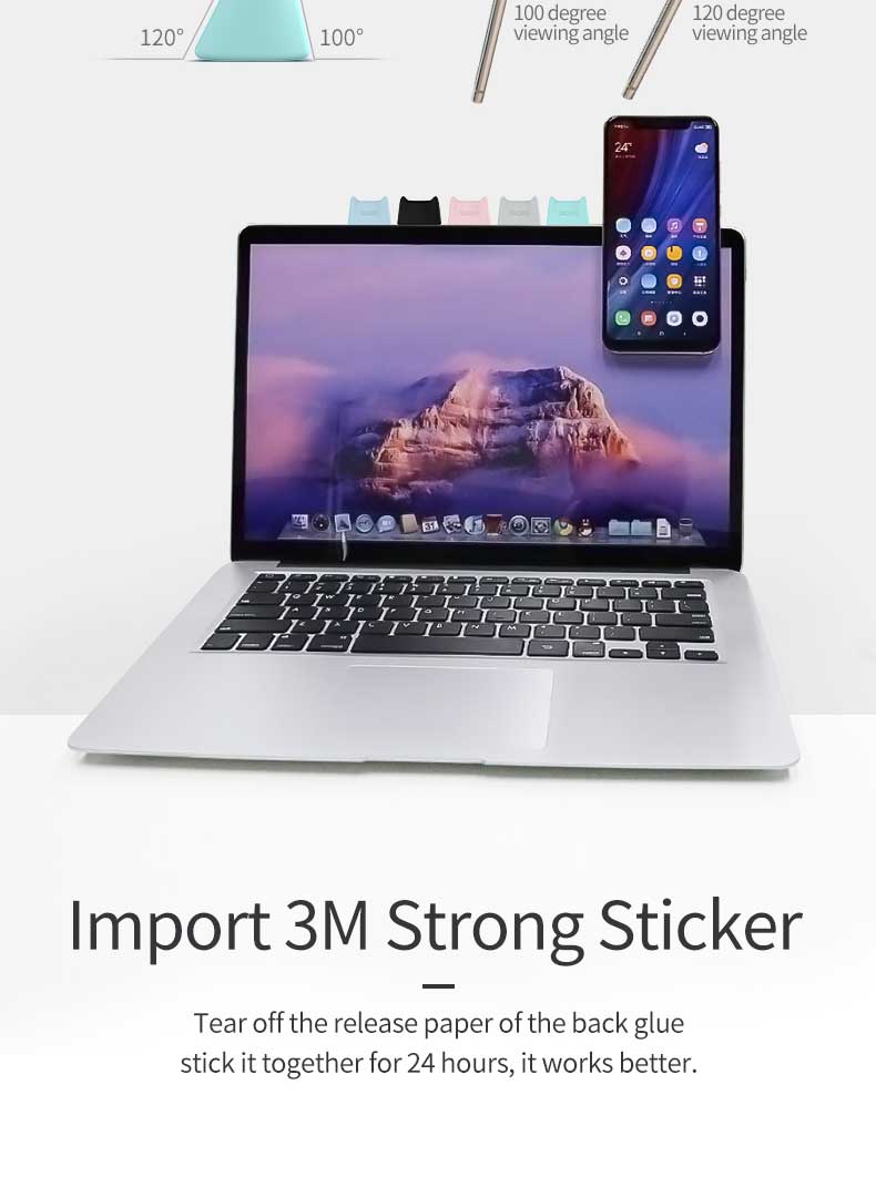 Phone Stand Base Mini Car Air Vent Mount Silicone Stand Base Wholesale(图6)