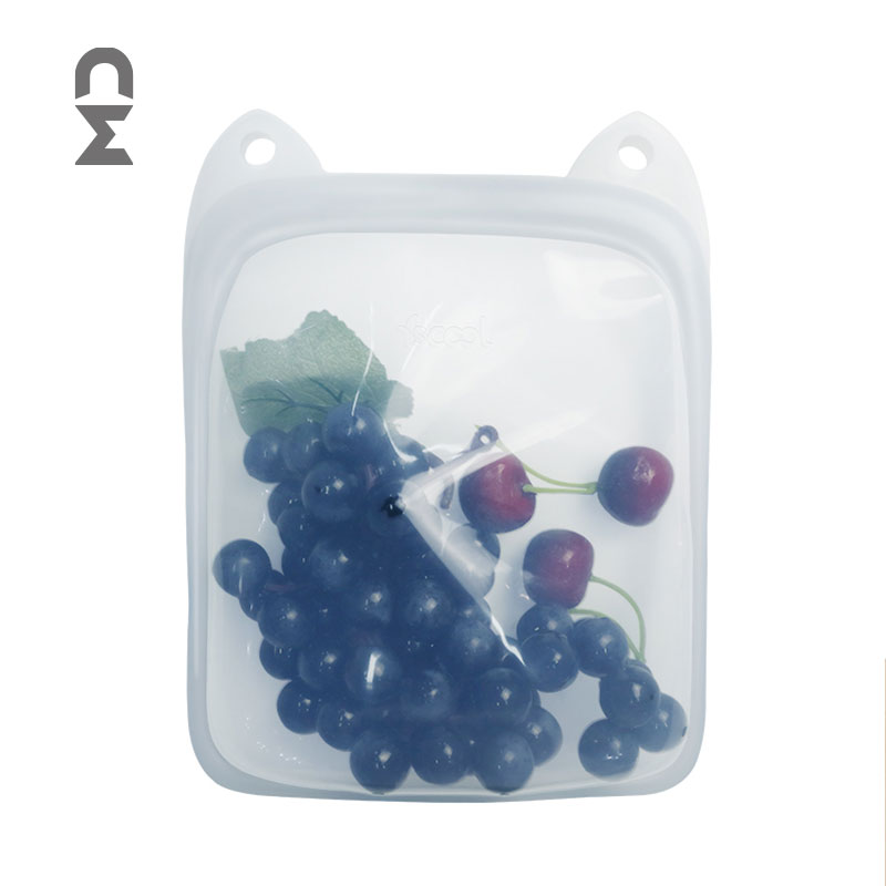 1700ml Portable Silicone Food Storage Bag