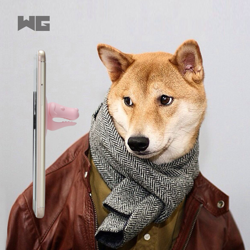 Fantastic taking photos kit dog head phone holder