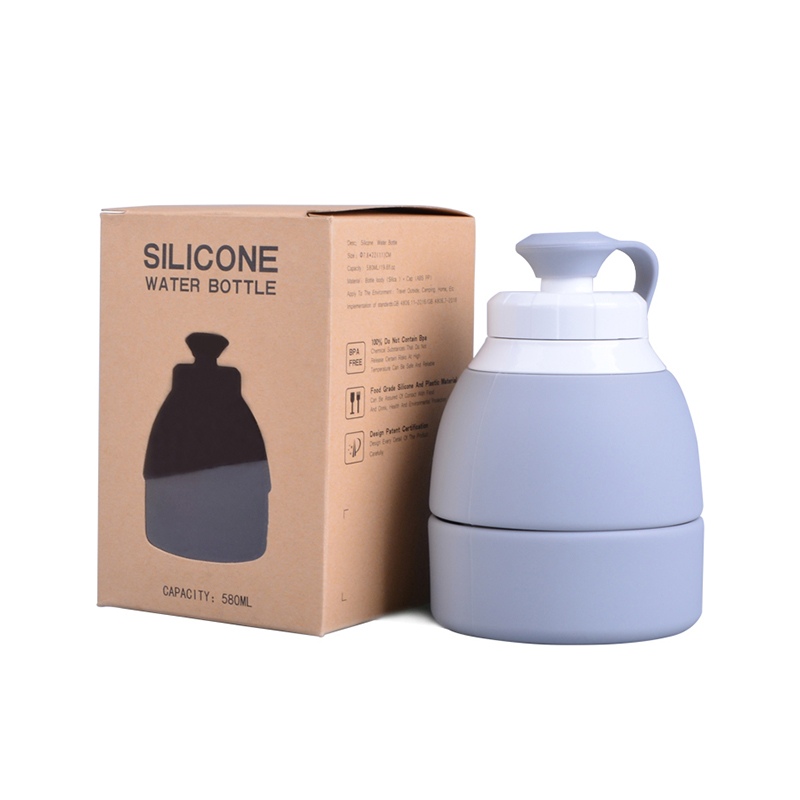 Silicone Foldable Water Bottle