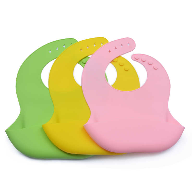 silicone baby bib