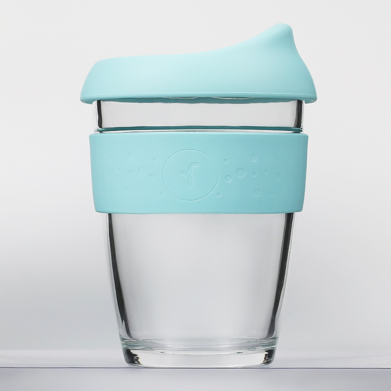 Creative Silicone Glass Coffee Cup 2